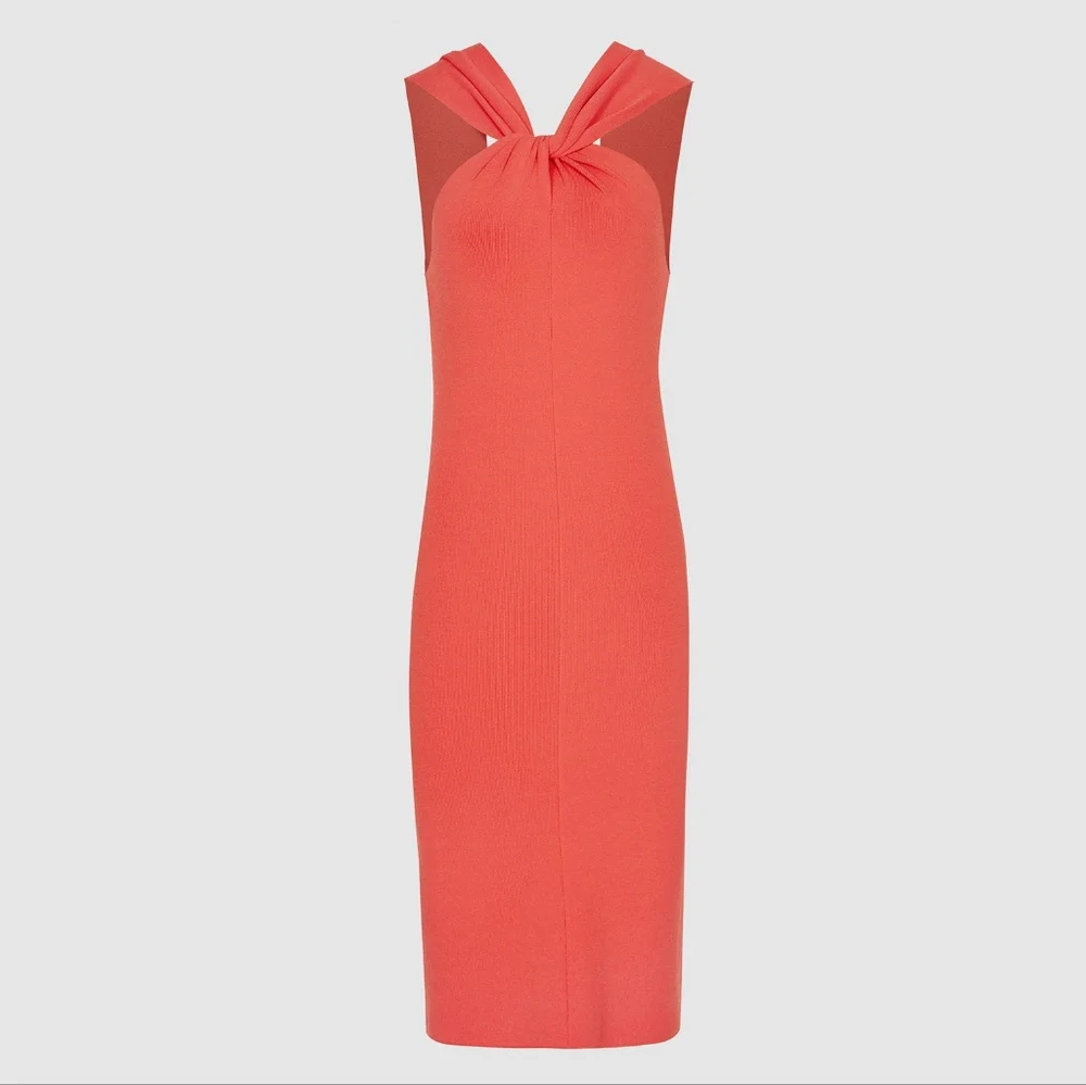 NWT REISS | $290 Sawyer Knit Bodycon Dress - Picture 6 of 8